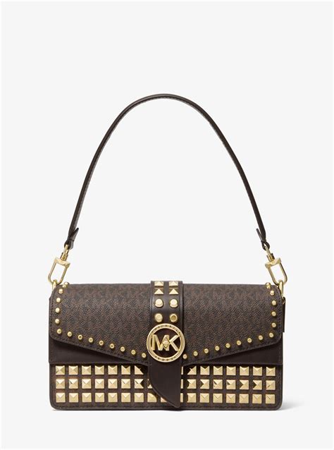 the greenwich michael kors bag|mk greenwich shoulder bag.